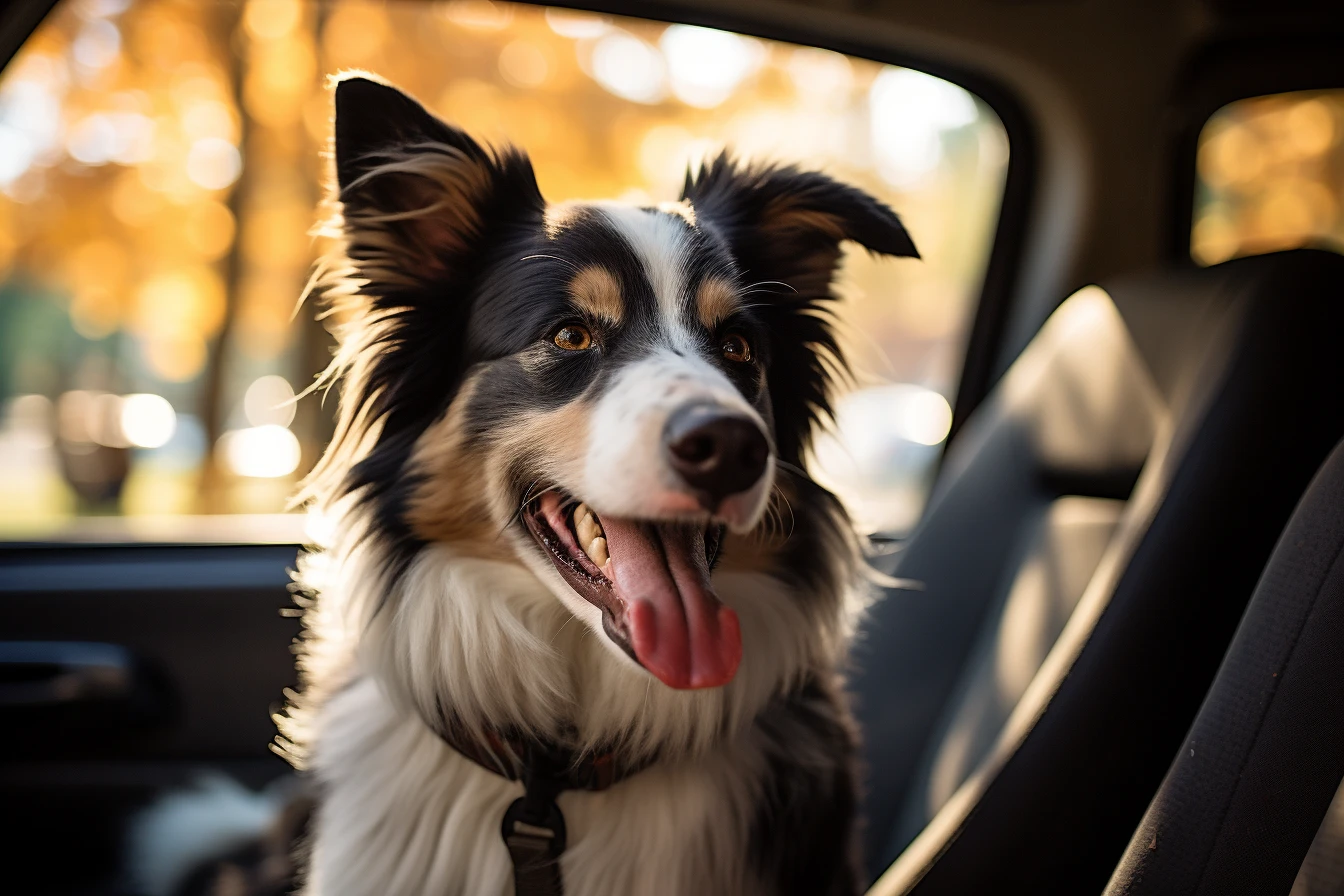 Dodge Grand Caravan Dog Safety Belt for Border Collies