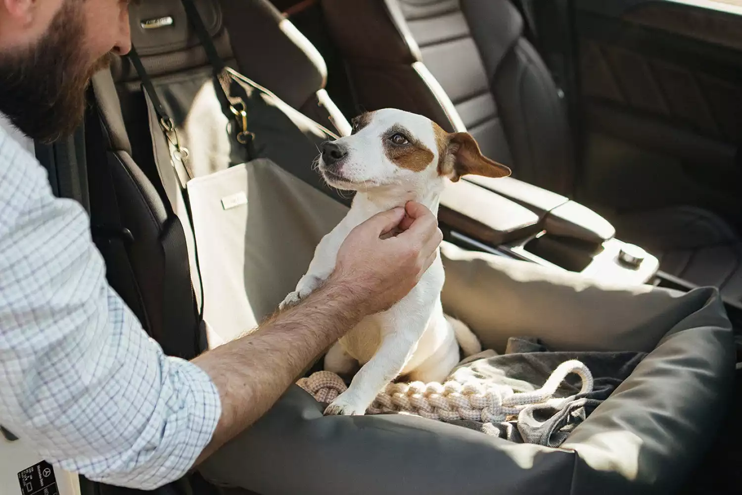 Bedlington Terriers Dog Car Seat for Subaru Impreza